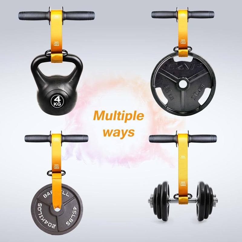 VAIIO Forearm Strengthener and Wrist Roller with Quick Locking Mechanism - Durable PVC Anti-Slip Grip Handles - Perfect for Men and Women - Ideal for Hand, Wrist, and Forearm Strength Training - Image 4